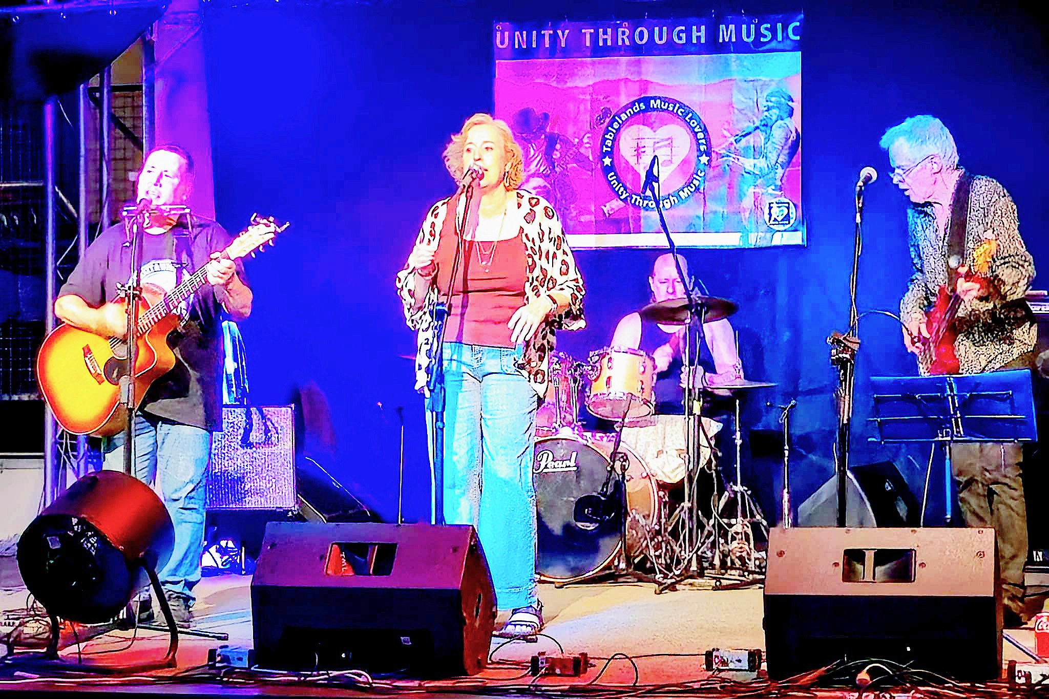 Sonic Boom is a favourite at the Yungaburra Rotunda and will be back again on Sunday.