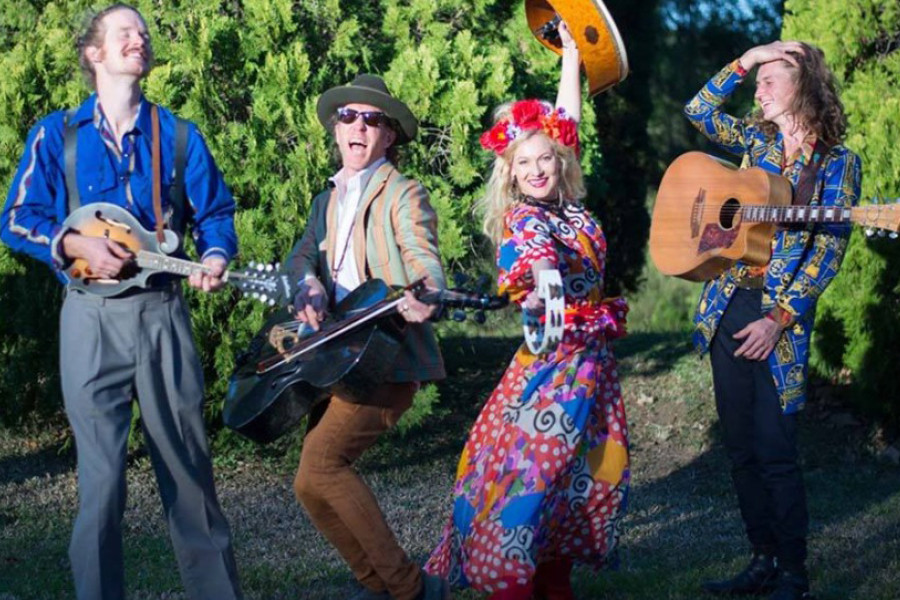 The Heart Collectors from New South Wales will be one of many acts performing at the folk festival.