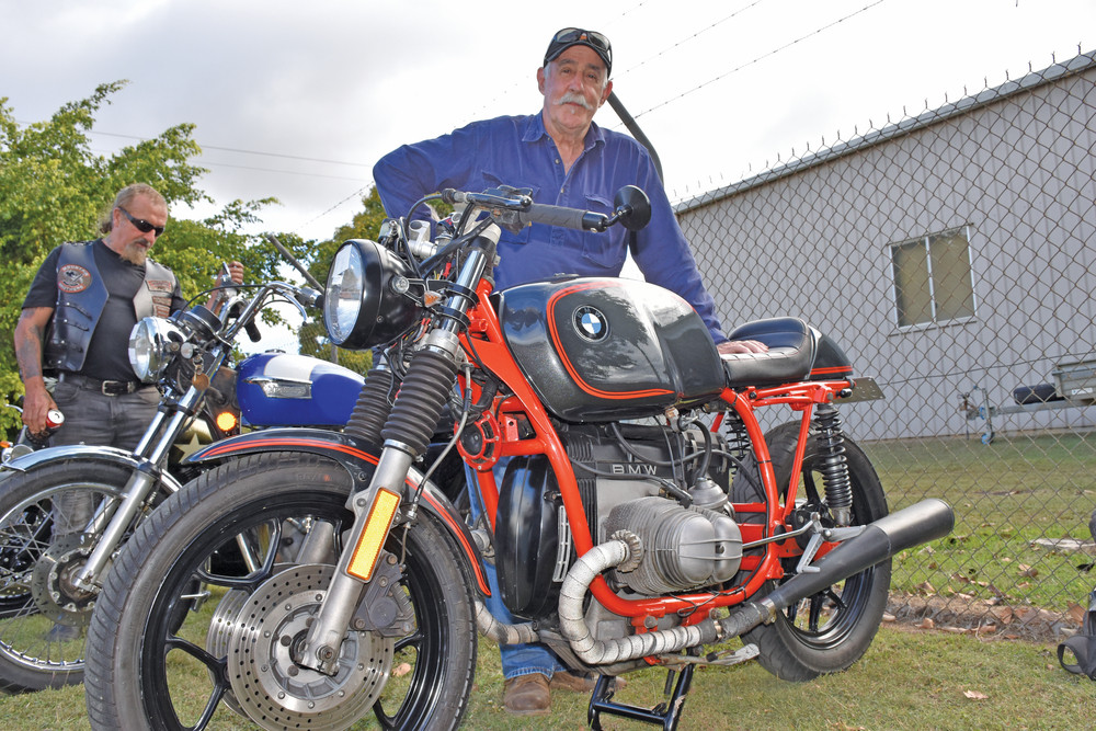 Best European went to Peter McCormack with his 1982 BMW R65.