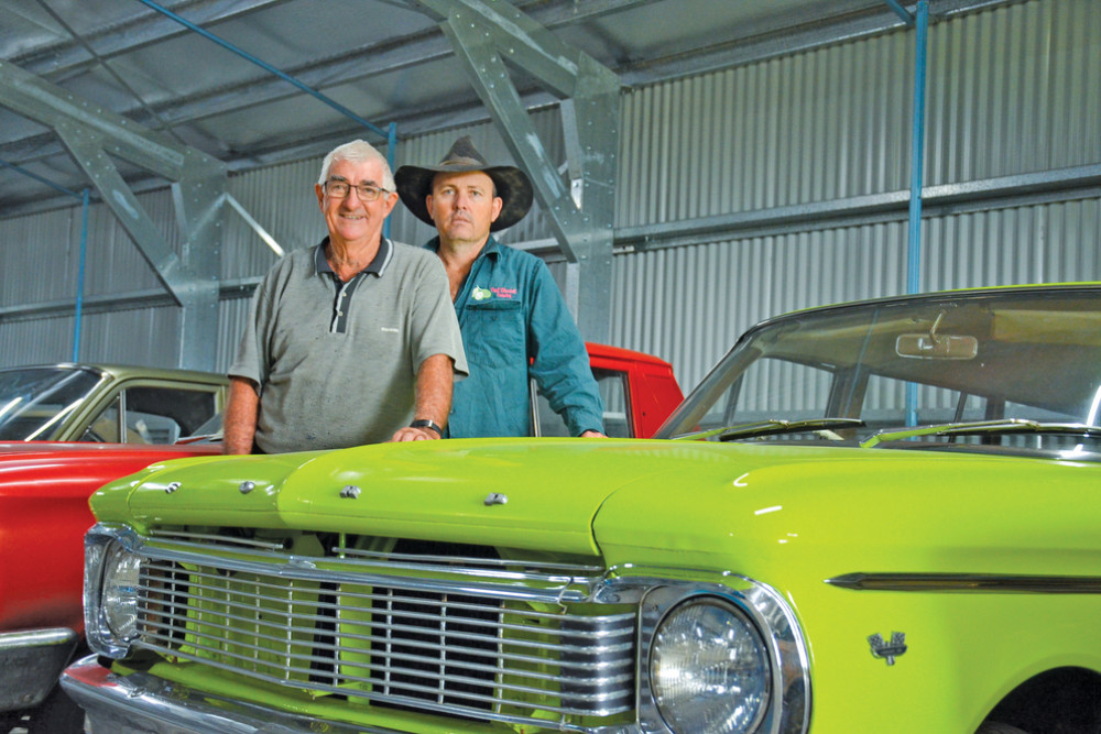 Paul and father Ron have amassed an extensive collection of Ford vehicles at their property near Mareeba but have wanted to take their “hobby” to the next level