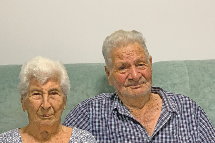 The couple, who were married in 1952 celebrated 70 years of marriage at their home in Mareeba.