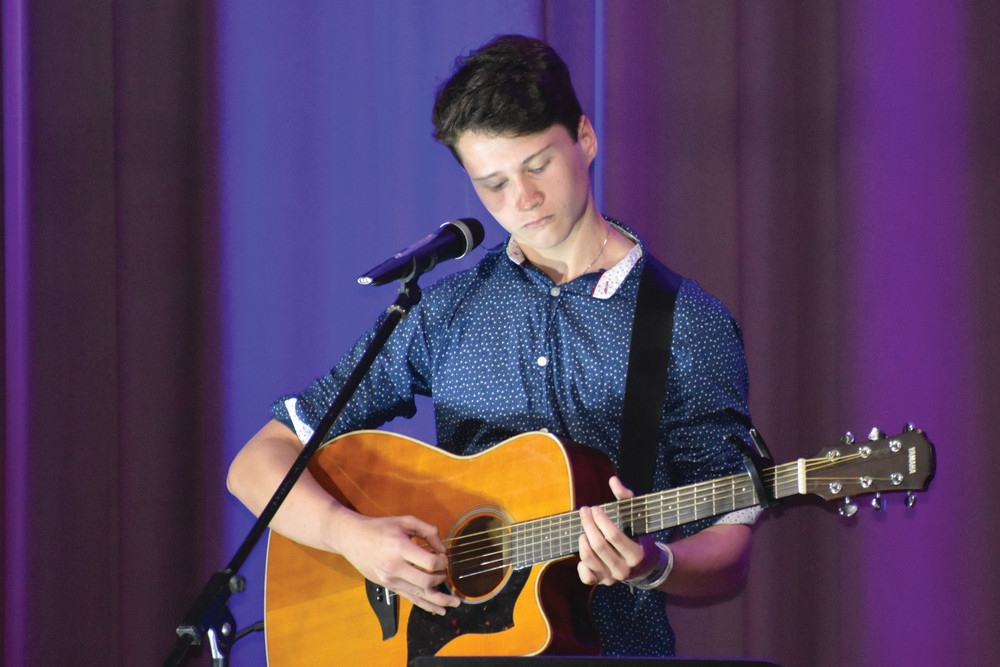 Mareeba singer and musician Jack Fealy won the Atherton Show Society’s Talent Quest.
