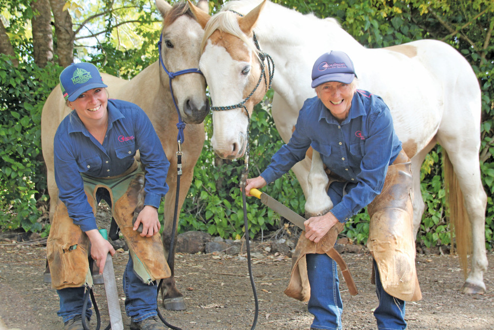 Mother and daughter Barefoot trimmers, Angela and Nikki Coulson's passion for the holistic care of horses has built them a huge following across Far North Queensland.