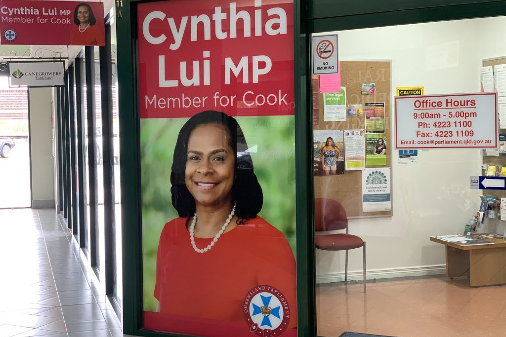 Cynthia Lui relocating office to Cairns next week - feature photo