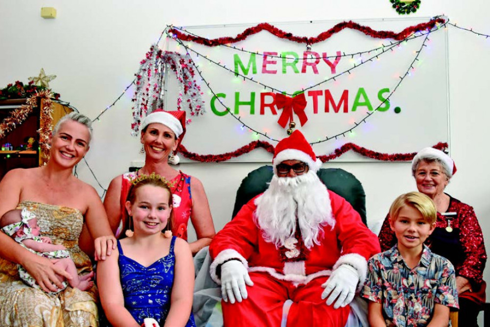 Santa visits Mareeba Hospital - feature photo