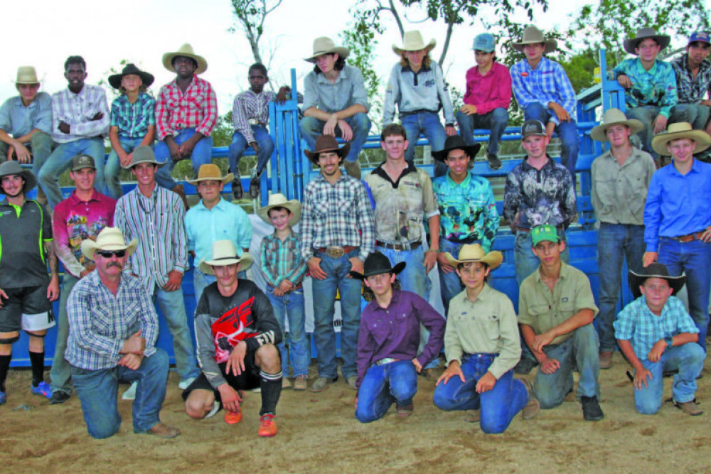 A group of 28 current and future rodeo competitors, along with organisers, and bull fighters gathered at Biboohra on December to teach or learn all they could about the art of bull riding.