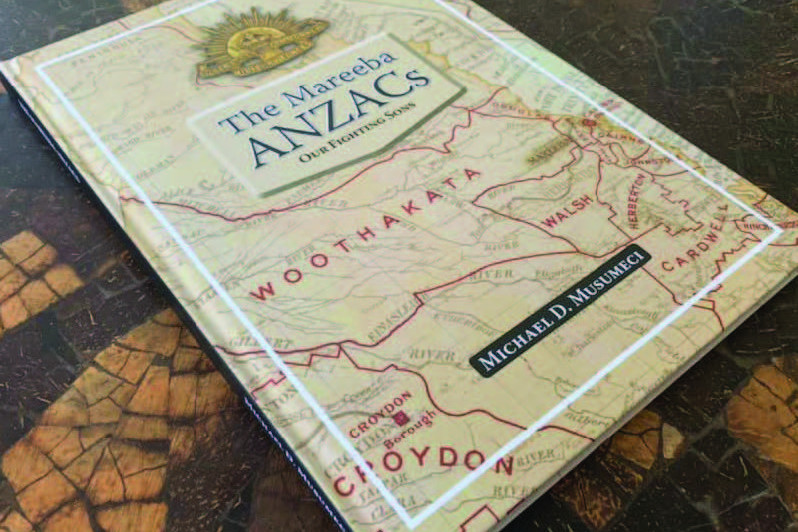 Mareeba’s Michael Musumeci has just released his new book titled The Mareeba ANZACs.