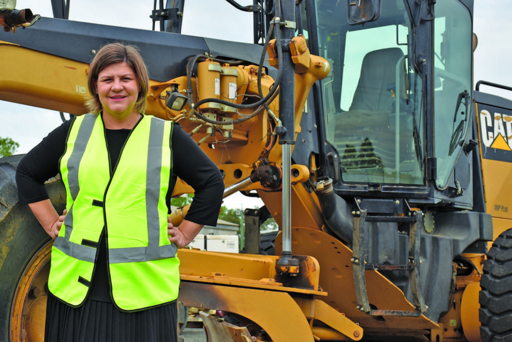 Glenda Kirk is the first woman in Mareeba Shire history to take on the role as Director of Infrastructure Services.