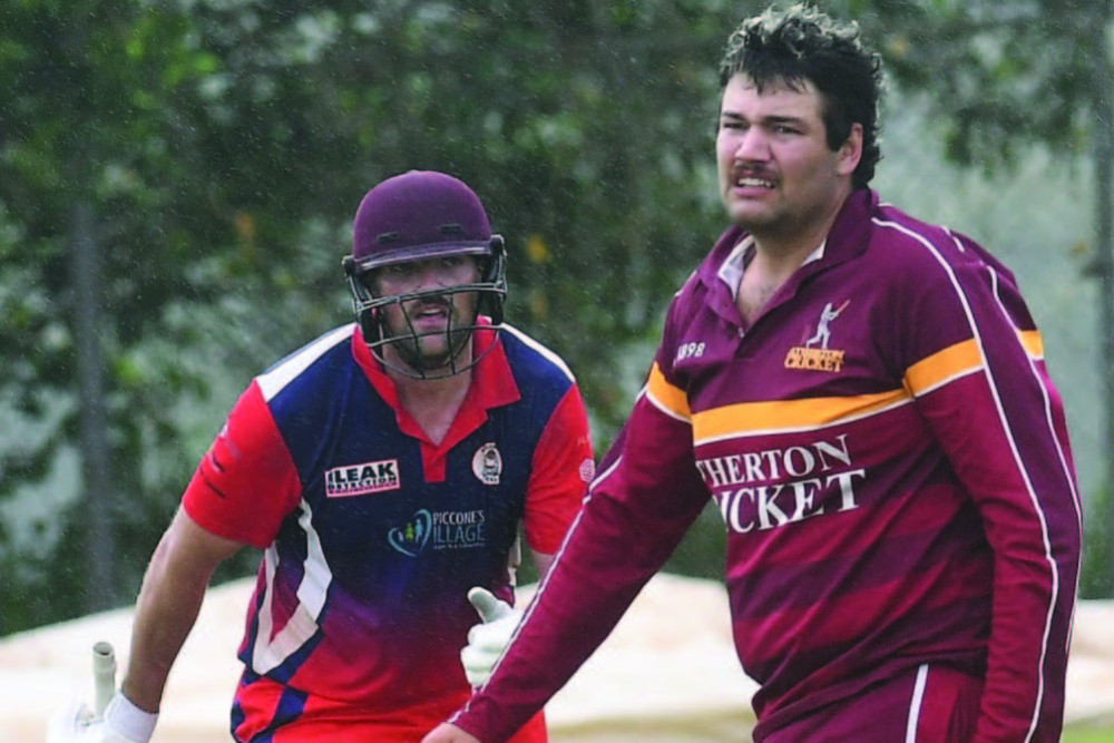 Atherton captain Paul Nasser took two wickets against Mulgrave on Saturday.