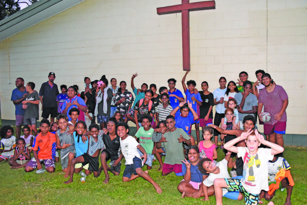 The new Youth Club attracted a good crowd at Mareeba Community Church on Friday night.