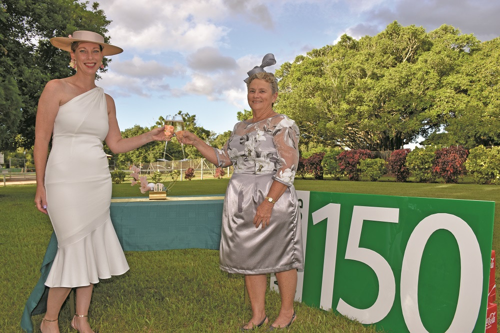 Prue Vaughn and Rhonda Stevens are excited for the upcoming 150 Race Day hosted at the Mareeba Turf Club.