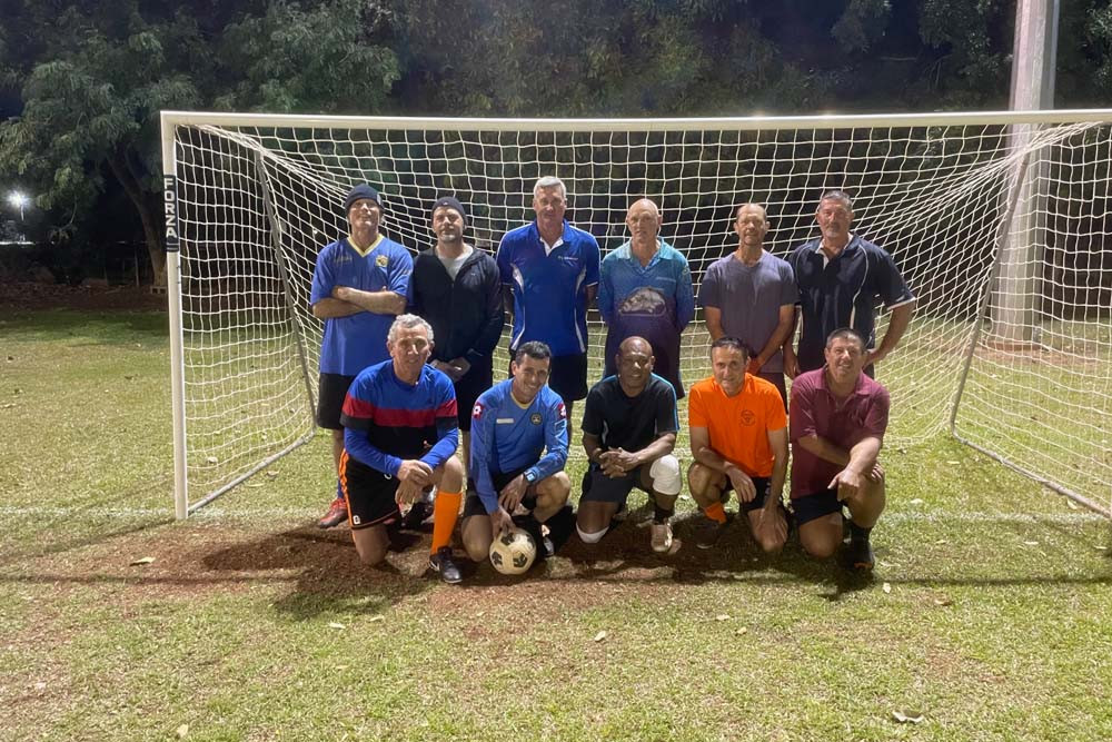 The Mareeba Bulls Over 45s team is set to play again in the Moriconi Bomben Soccer Cup.