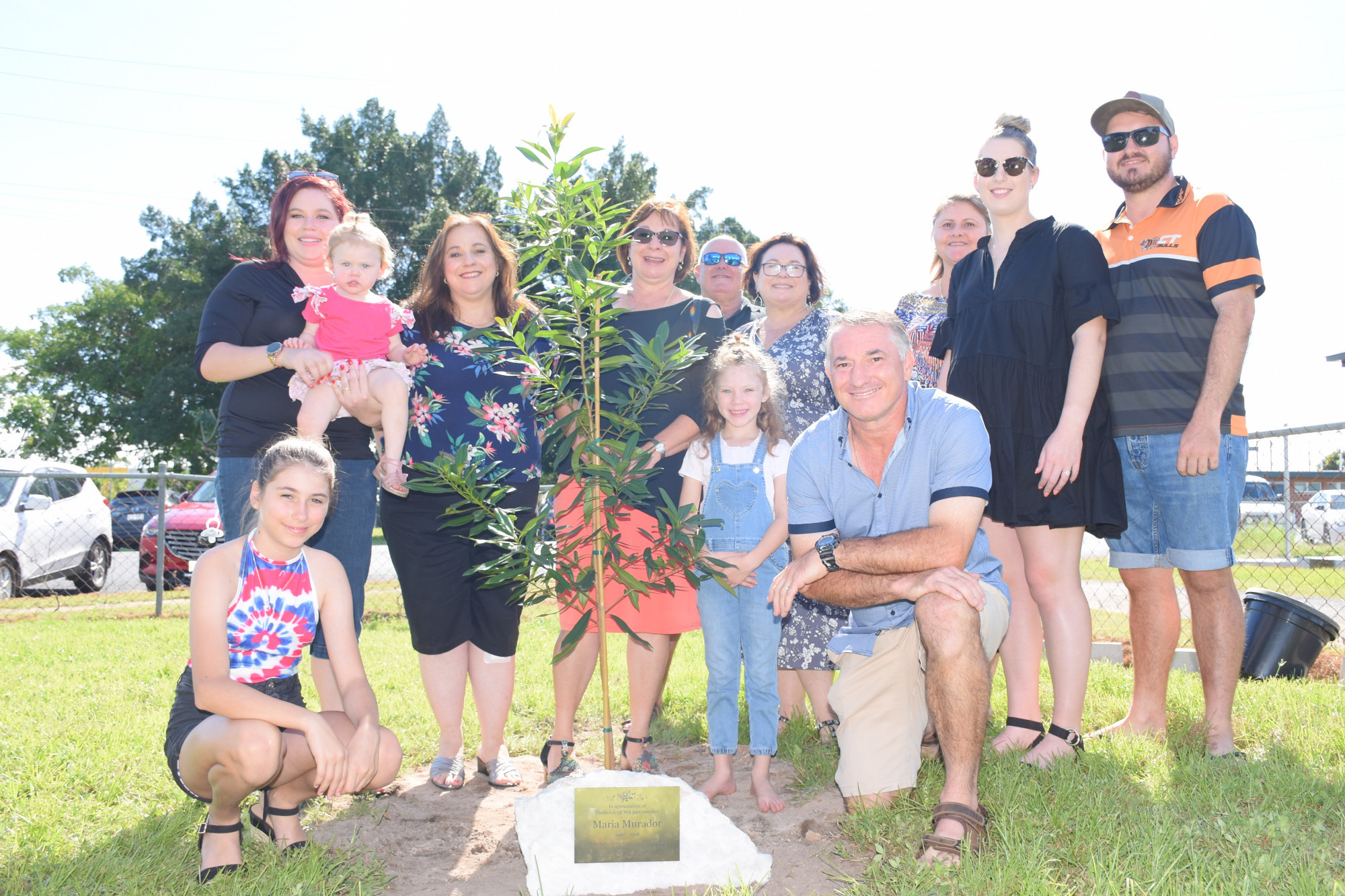 The families of both Maria Dalla Lana and Maria Murador attended a special tree planting ceremony at the QCWA Hall in Dimbulah on Saturday