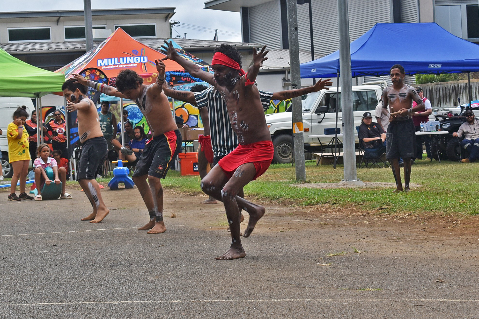 Locals showcased their culture with traditional dancing.