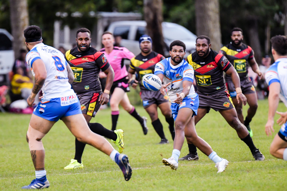 PNG proved too strong for Northern Pride with Hunters running out winners 34-22 in their ISC match in Atherton on Saturday night.