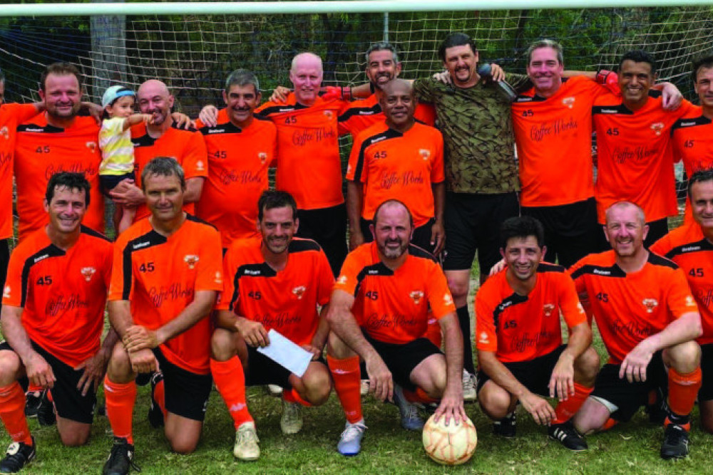 The Mareeba Bulls won the Over 45s division at the Stratford Cup.