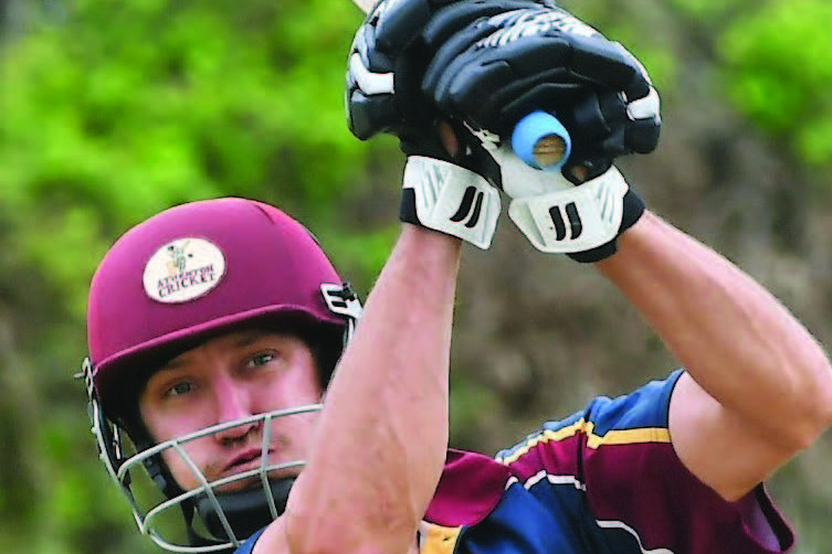 Dan Parnell best with the bat for Atherton on Saturday.