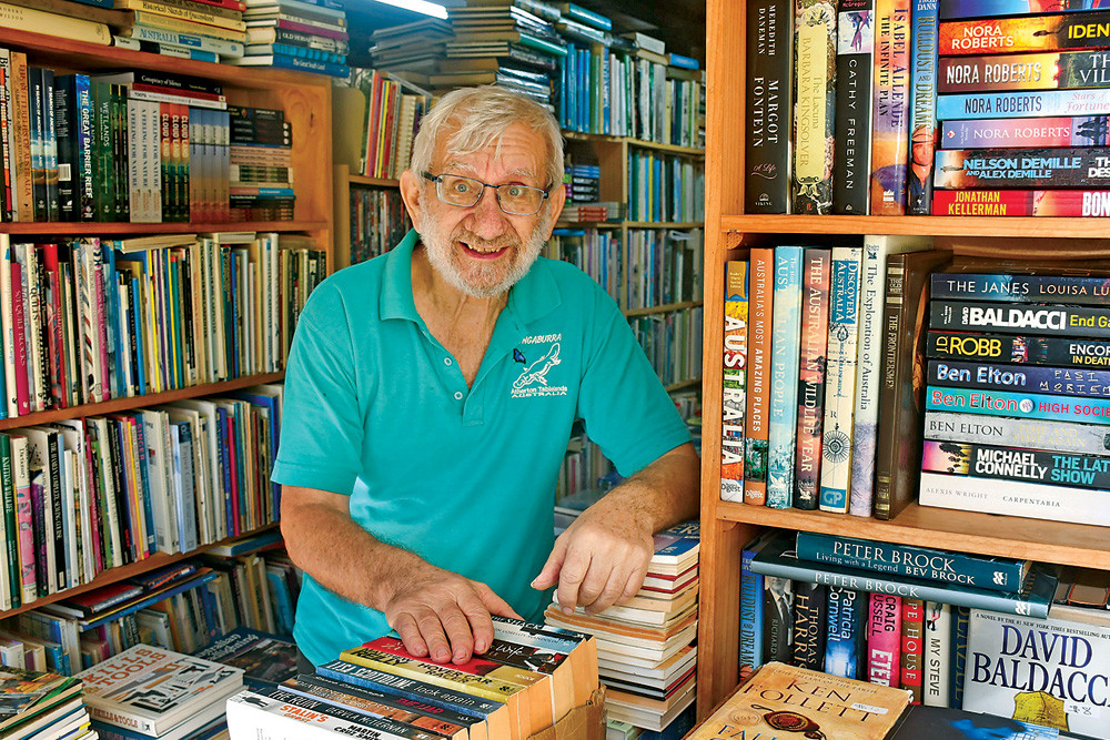 Organiser of the Yungaburra Book Fair Philip Tsilemanis is excited to welcome everyone.