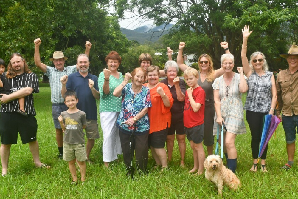Local residents are celebrating their “people power” win over Tablelands Regional Council’s plan to sell off the Pink Street park.