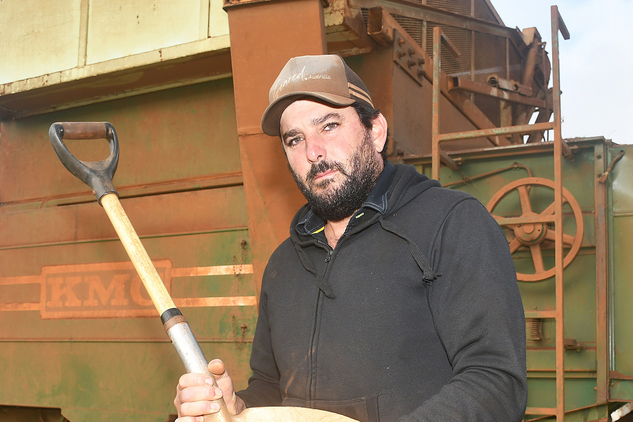 Peanut grower Gary Tognola is devastated by the impending closure of the Tolga plant.