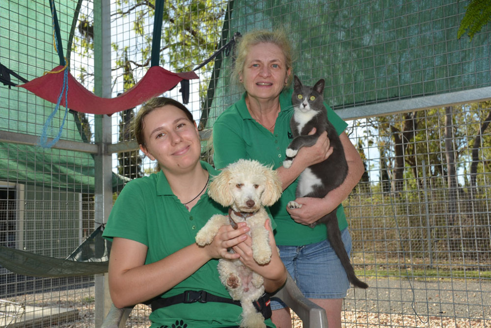 Felicity Pollard and Cherie Humphrey from the Mareeba Animal Refuge are feeling stranded as the cost to save animals continues to rise.