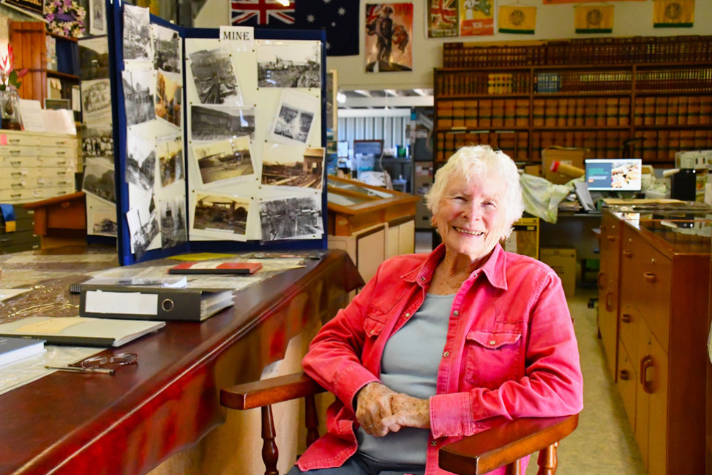 Helen Kindt is celebrating 30 years of the Historical Society of Mareeba.