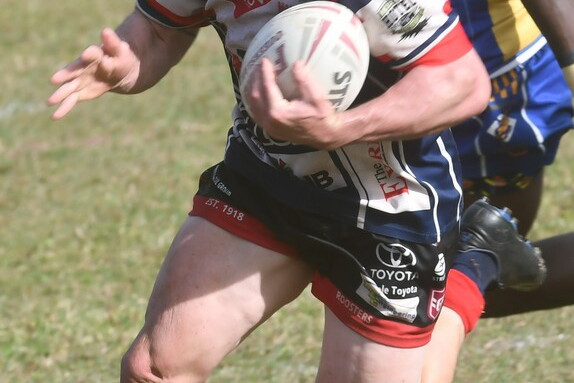 Roosters Nick Pratten at Vico Oval on Sunday afternoon.