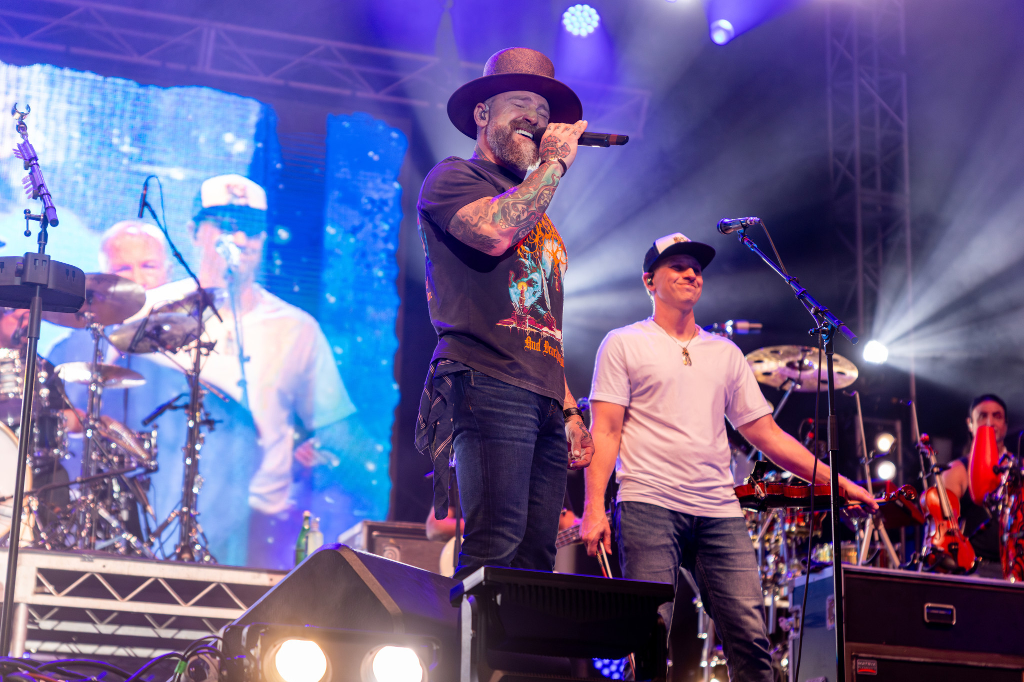 The Zac Brown Band delivered nothing short of a spectacular performance during their headlining performance. PHOTO: Tanya Snelling.