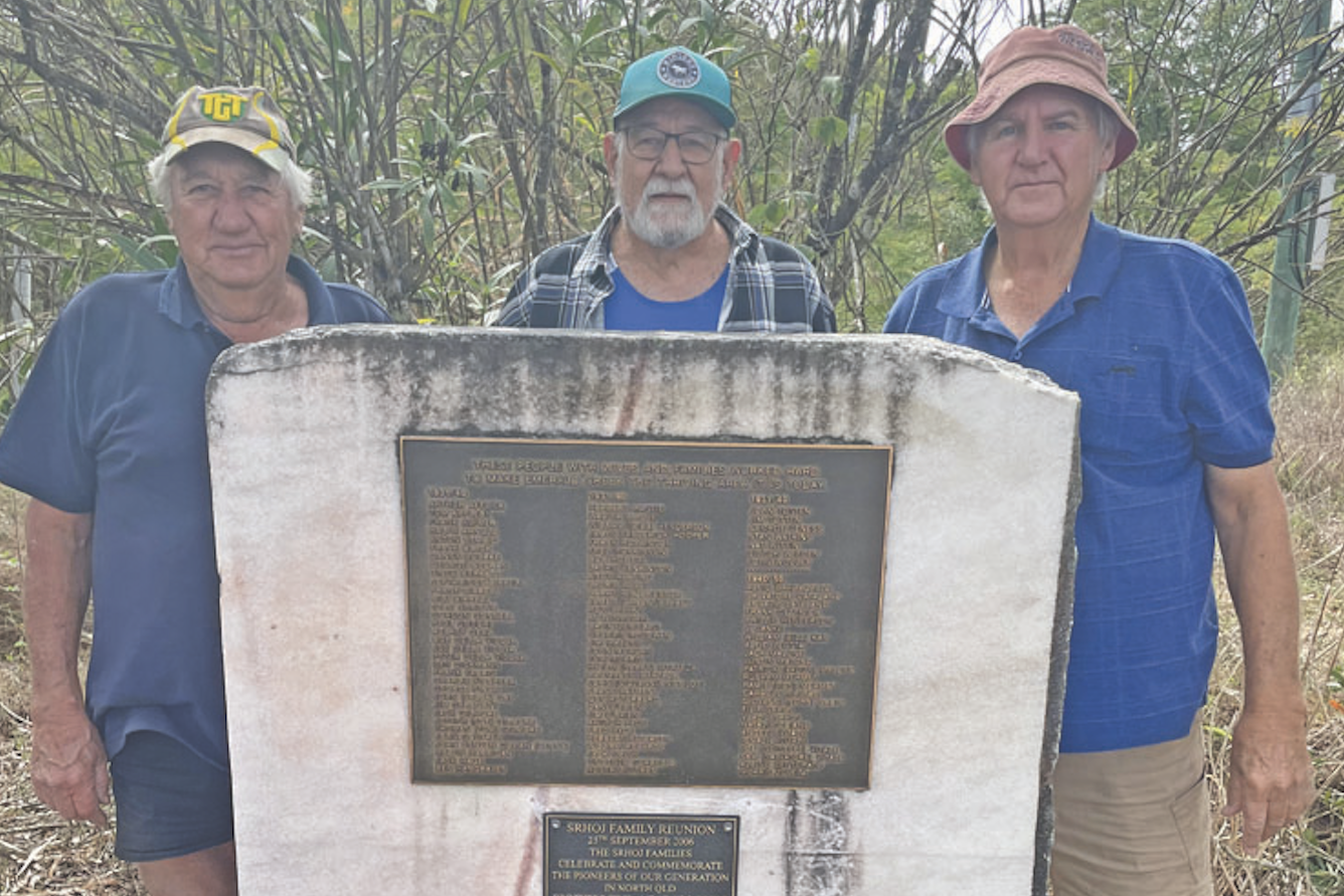 Missing family plaque replaced - feature photo