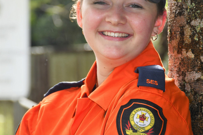 Malanda State High School Captain Nikki Brown was recognised for National Student Volunteer Week last week. Not only is Nikki school captain but she is an active and passionate volunteer of the SES in her community.