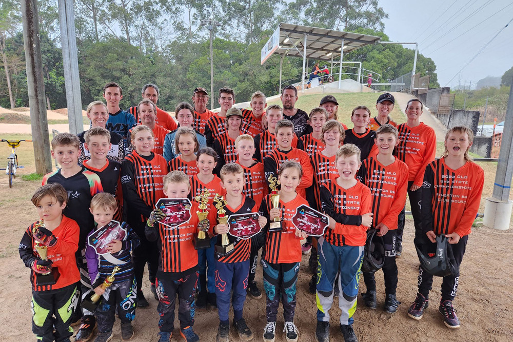 Atherton BMX riders who attended the 2022 Auscycling Queensland BMX State Titles