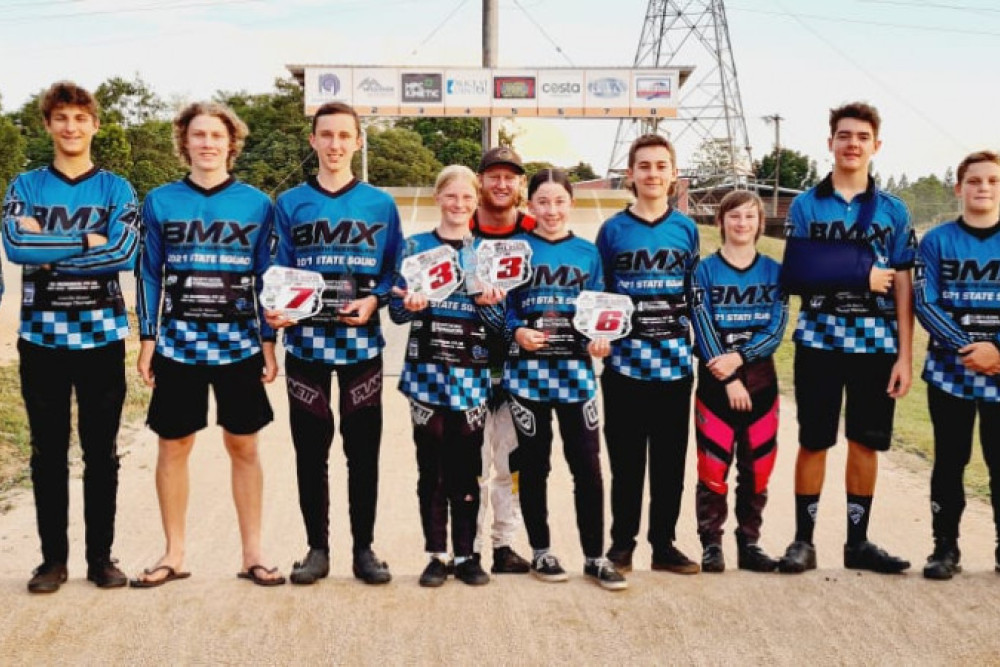 The Atherton BMX Club had 14 of its young riders compete in the recent 2021 Auscycling Queensland BMX State Titles