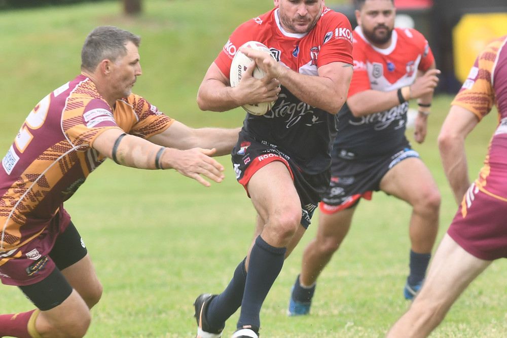 Former NQ Cowboy Joel Riethmuller played his first game with the senior Roosters on Sunday