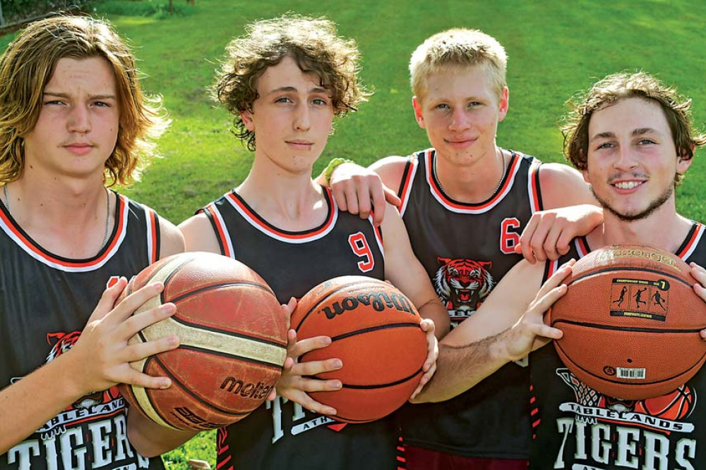 Tablelands Tigers Kye Walton, Thomas Twomey, Zane Hook and Blake Lang will be heading to America next year as a part of the Junior Advance Training Squad.
