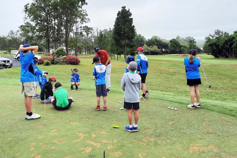 Professional PGA coach Luke Newman will be teaching at the Atherton Golf Club’s junior come and try day.