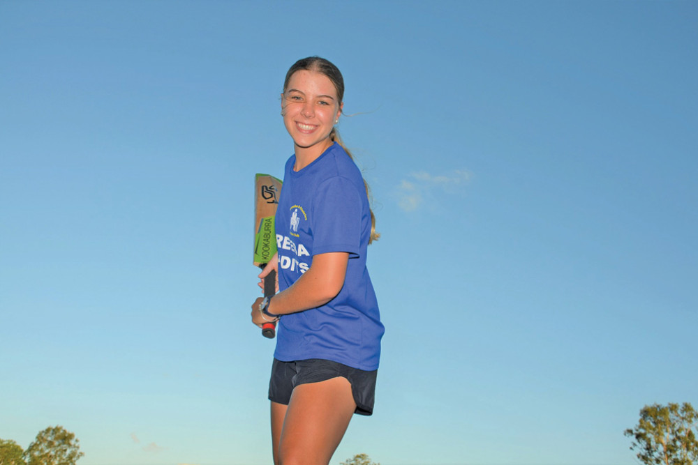 Brooke Butler will be heading to Townsville this weekend for the Cricket Far North Under 15 competition