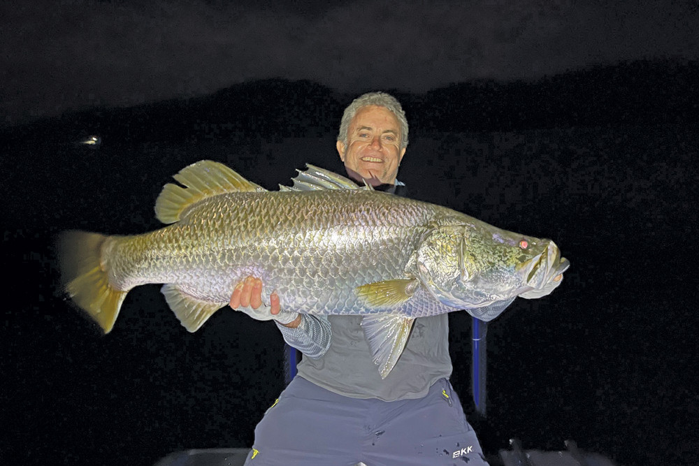 Joe Williams with one of the fish that secured the trophy in 2021