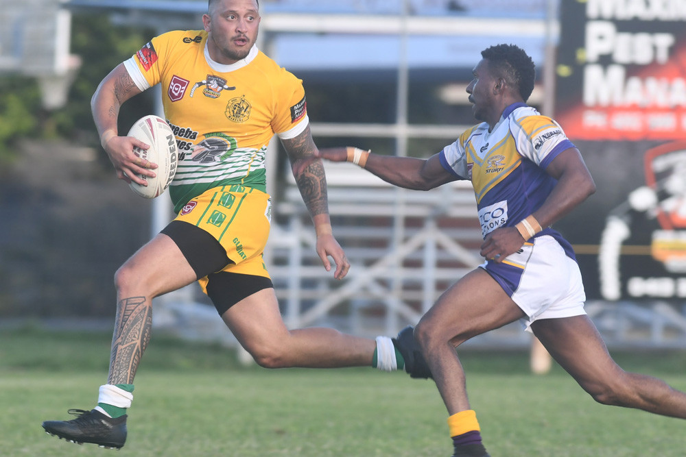 Debutante Mareeba Gladiator Sonny Rea crossed the line three times for a hat-trick during Mareeba’s 56-26 win over the Edmonton Storm on Sunday.