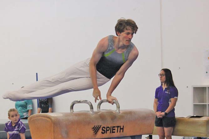 Myles Dobbs-Brown competing at the FNQ and NQ Senior Regionals Championships.