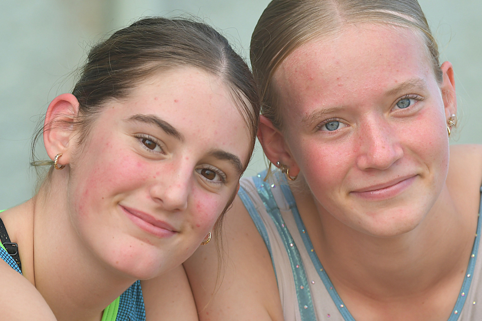 Ruby Mills (left) and Emma Jaggard Bertola will represent Team Momentum Gymnastics at the Gymnastics Queensland Senior State Championships in Brisbane next week.