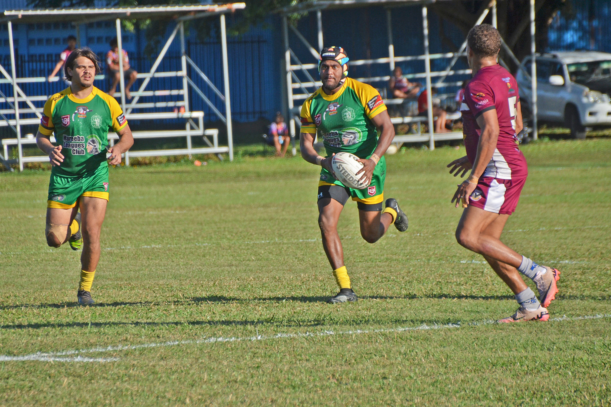Gladiators fullback Bronson Ryan scored a hattrick in their narrow loss over the weekend.