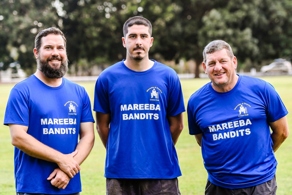 Mareeba Level 2 coaches Leonard Hodges, Brendan Falvo and Gary Toshach (absent Trisha Spry) PHOTO: PETER ROY.