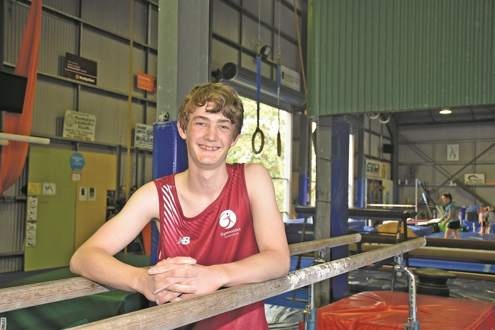 Mareeba Gymnast Myles Dobbs Brown will put his strength and flexibility to the test in the coming weeks, as he heads to the southeast corner for the Australian Border Challenge.