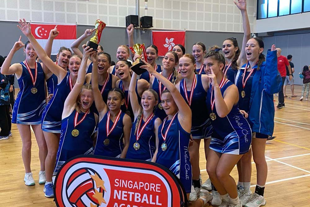 Marlin Coast Netballers emerged victorious at the International Netball Quad Series grand finals.