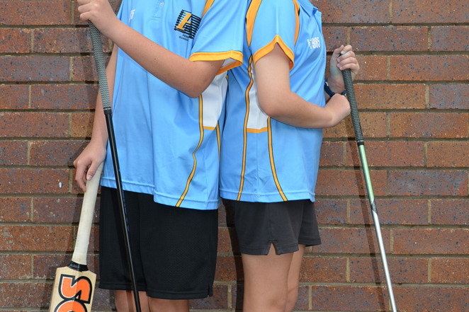 Cooper and Sienna O’Brien will be repping the region in golf and cricket over the next few months