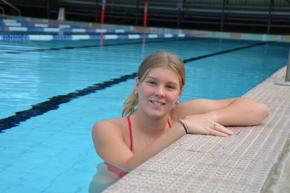 Mareeba swimmer Paige Carey will be heading to the Gold Coast this month for the National Swimming championships.