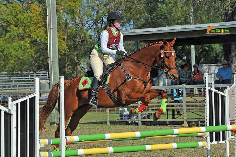 Natalie White and The Groom competed in the Pony Club Queensland State Championships.