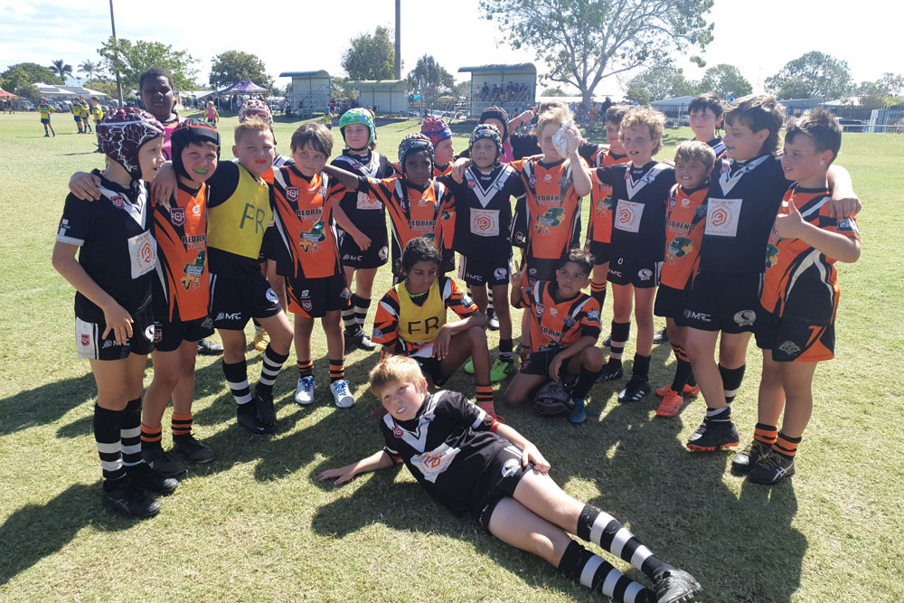 The Ravenshoe Tigers Under 10s team travelled to Townsville for the annual Gorden Tallis Cup.