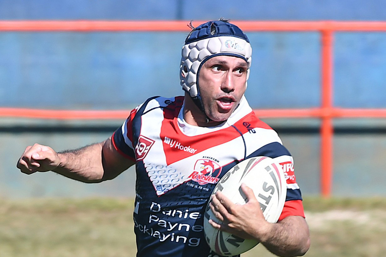 Roosters Reserve Grade five-eighth Caleb Foster in their win at the weekend.