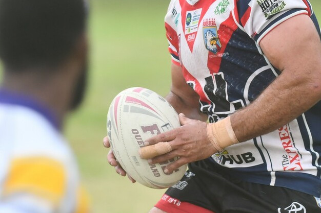 Roosters forward Graham Clark Jnr had a strong game at Edmonton on Sunday.